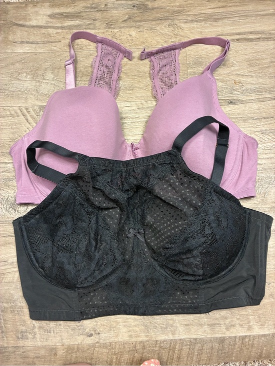 Cacique Other - Cacique 2 Underwired Bras T Shirt Lightly Lined Lace Balconette
